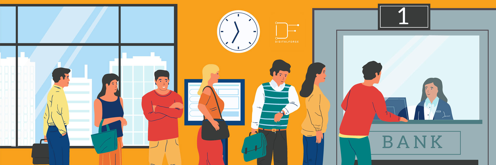 A Queue Management System for Banks: Streamline Banking Operations